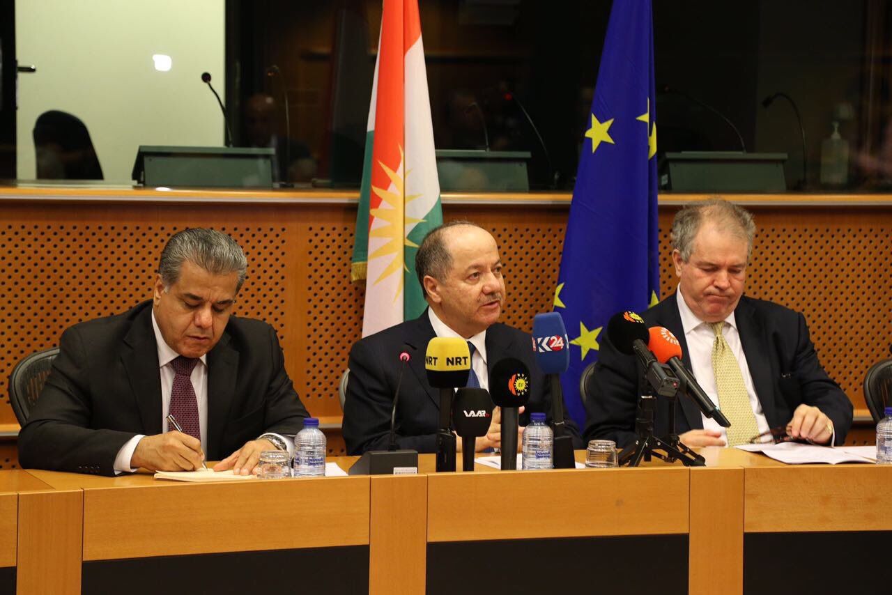 President Barzani convenes KRG representatives abroad in Brussels to discuss about the referendum