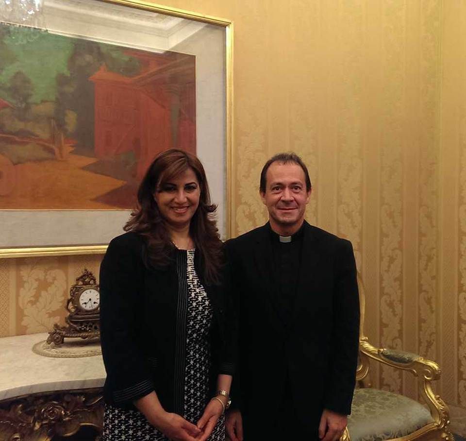 The High Representative met Mons. Camilleri, undersecretary for
          relations with states of the Vatican Secretariat of State
