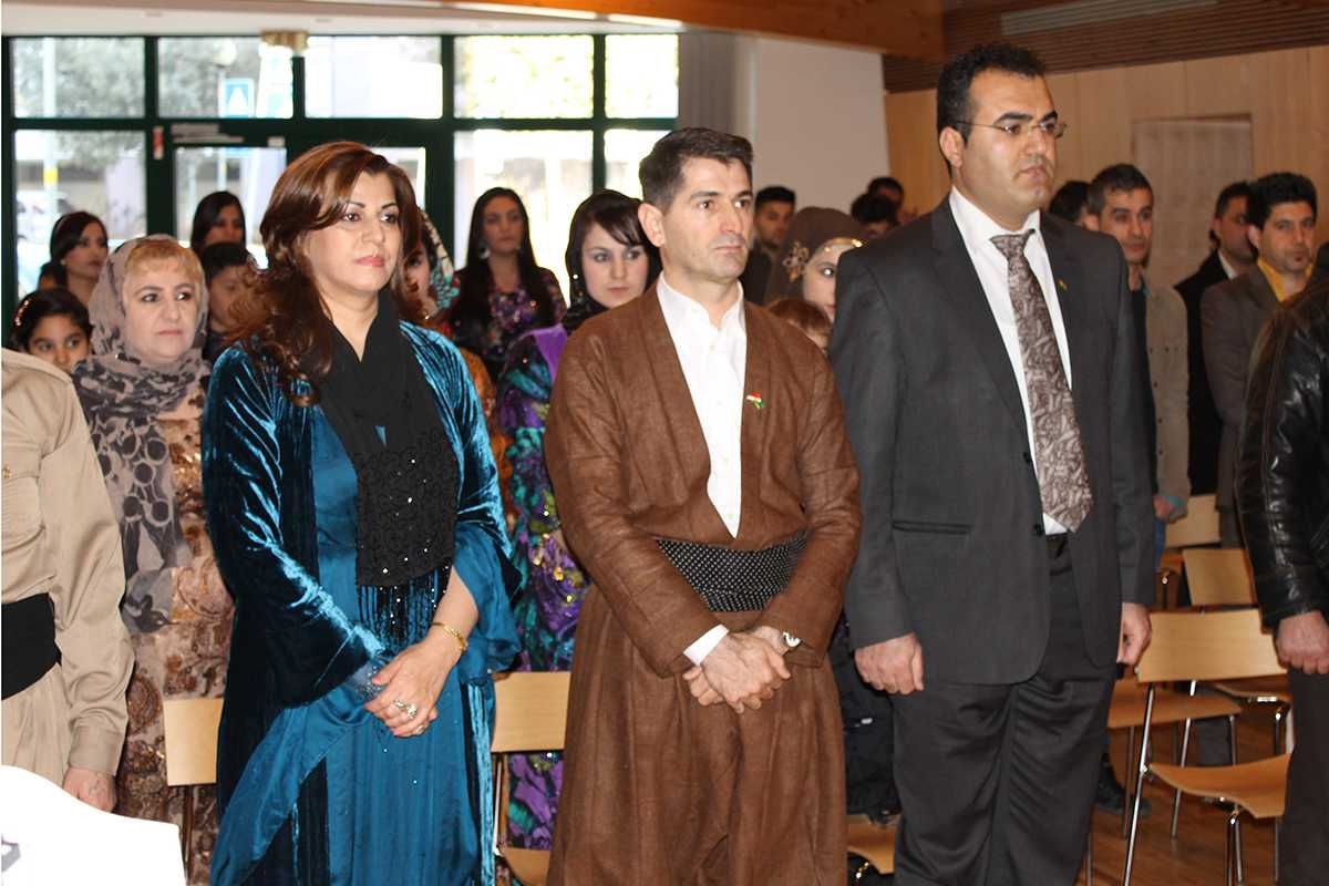 The Representation of the Kurdistan Regional Government in Italy participated in the anniversary of the founding of the Republic of Mahabad in Bolzano