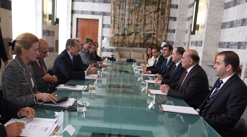 President Barzani meets with the Italian Foreign Minister in Rome