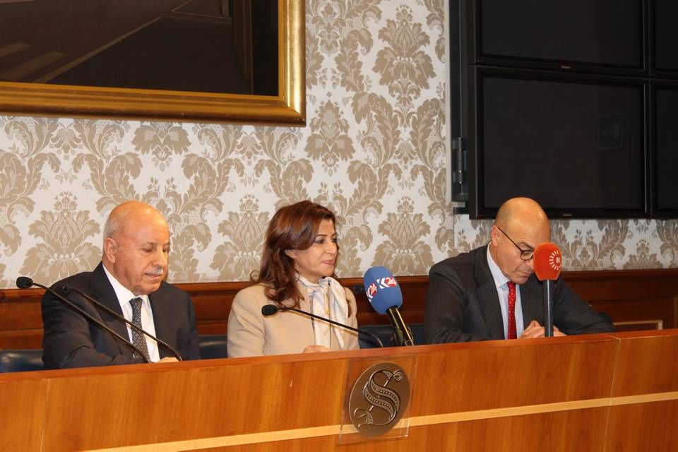 Minister Sinjari holds a hearing before the Defence Committee of the Senate