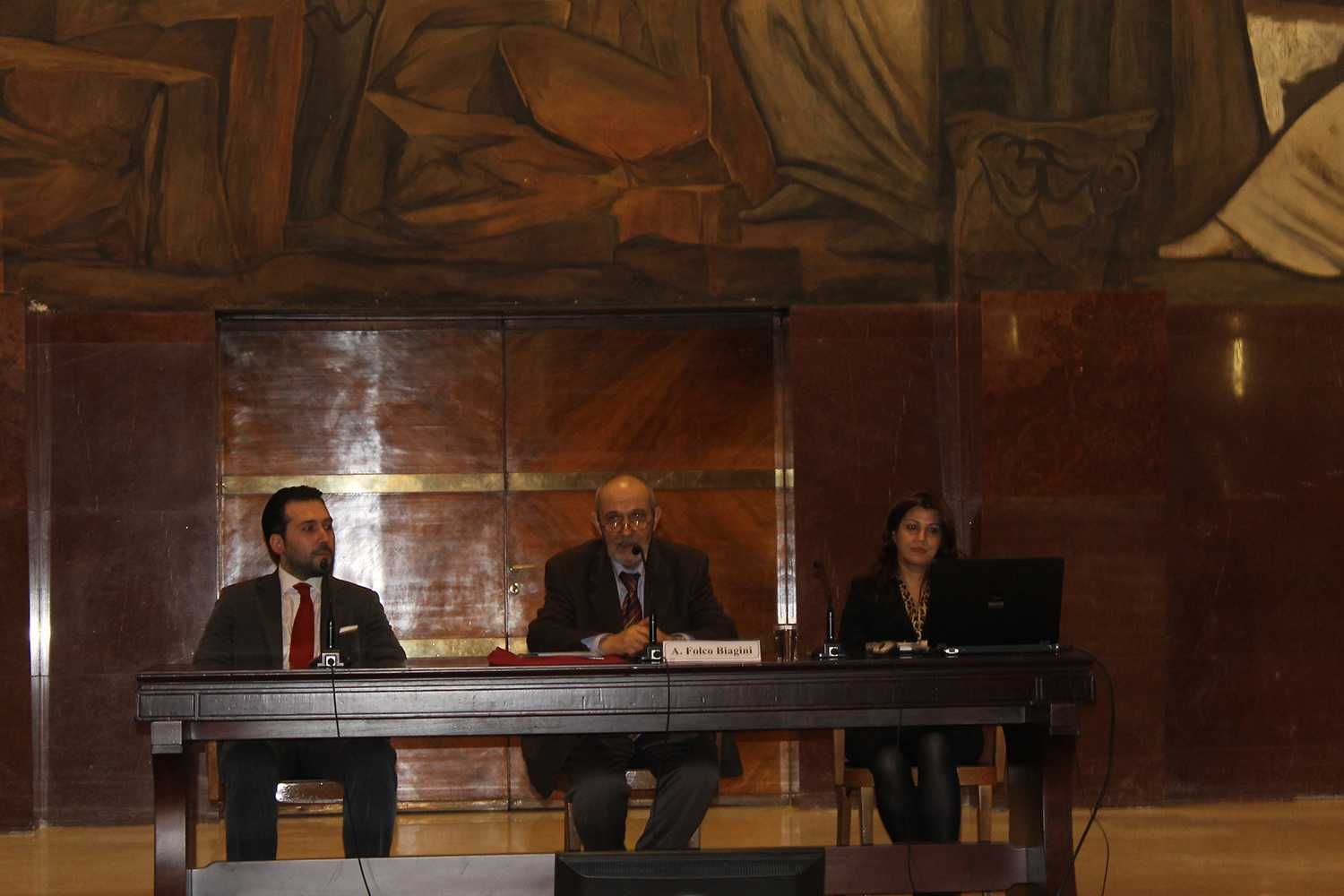 Dr. Kader's speech at the opening conference "Restoring Security and Confidence in a Globalized World" at the University of Rome "La Sapienza"