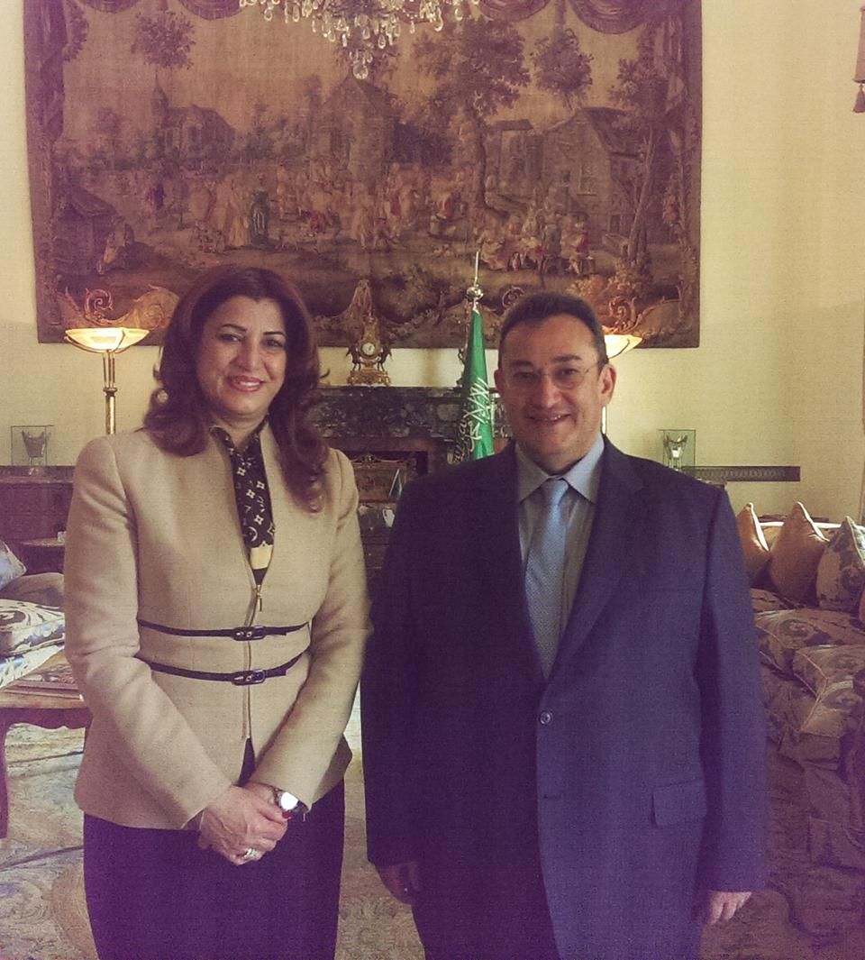 Dr. Kader meets with the Ambassador of the Kingdom of Saudi Arabia to Italy, Dr. Rayed Khaled a. Krimly
