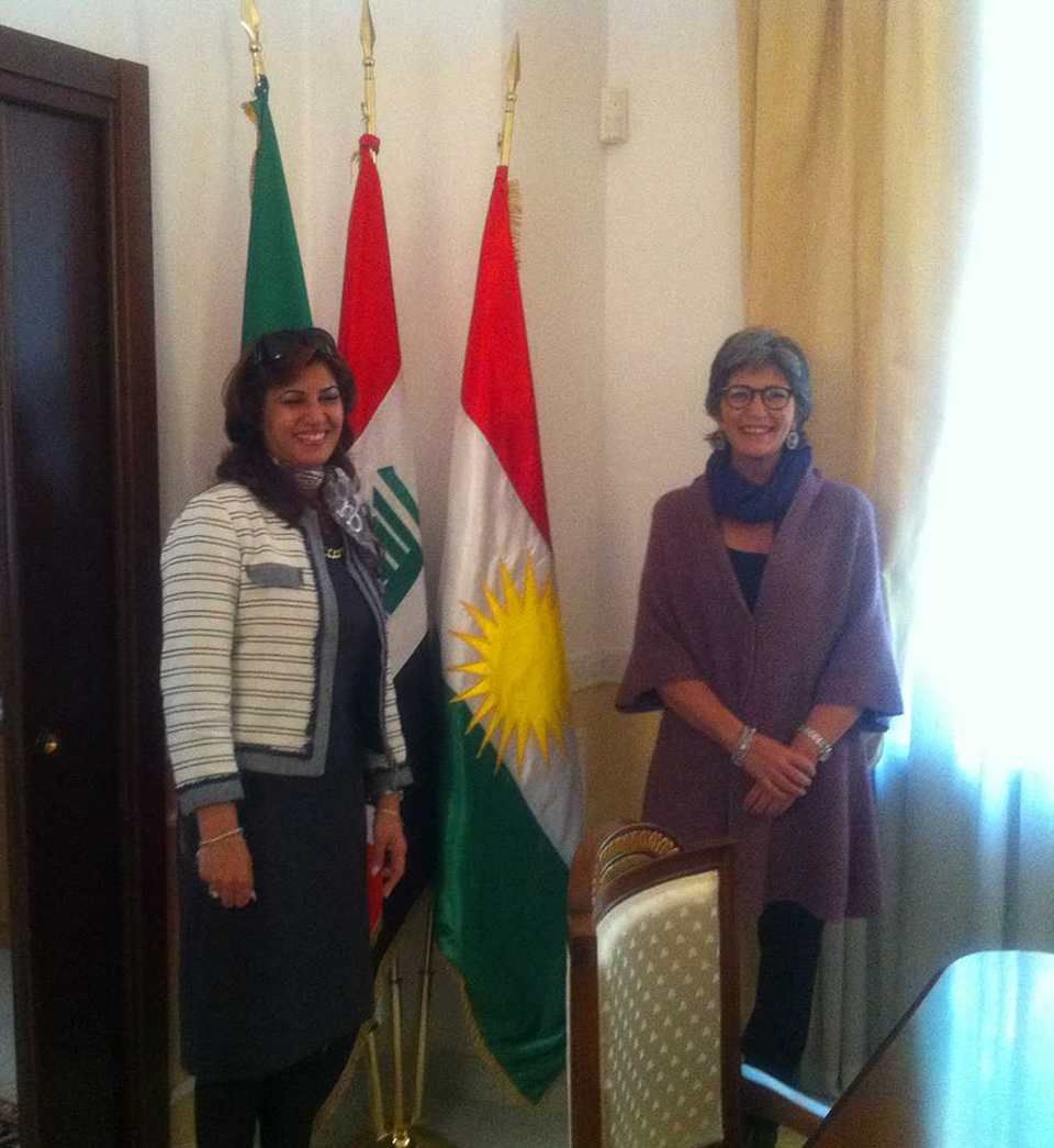 Official visit by Senator Anna Finocchiaro