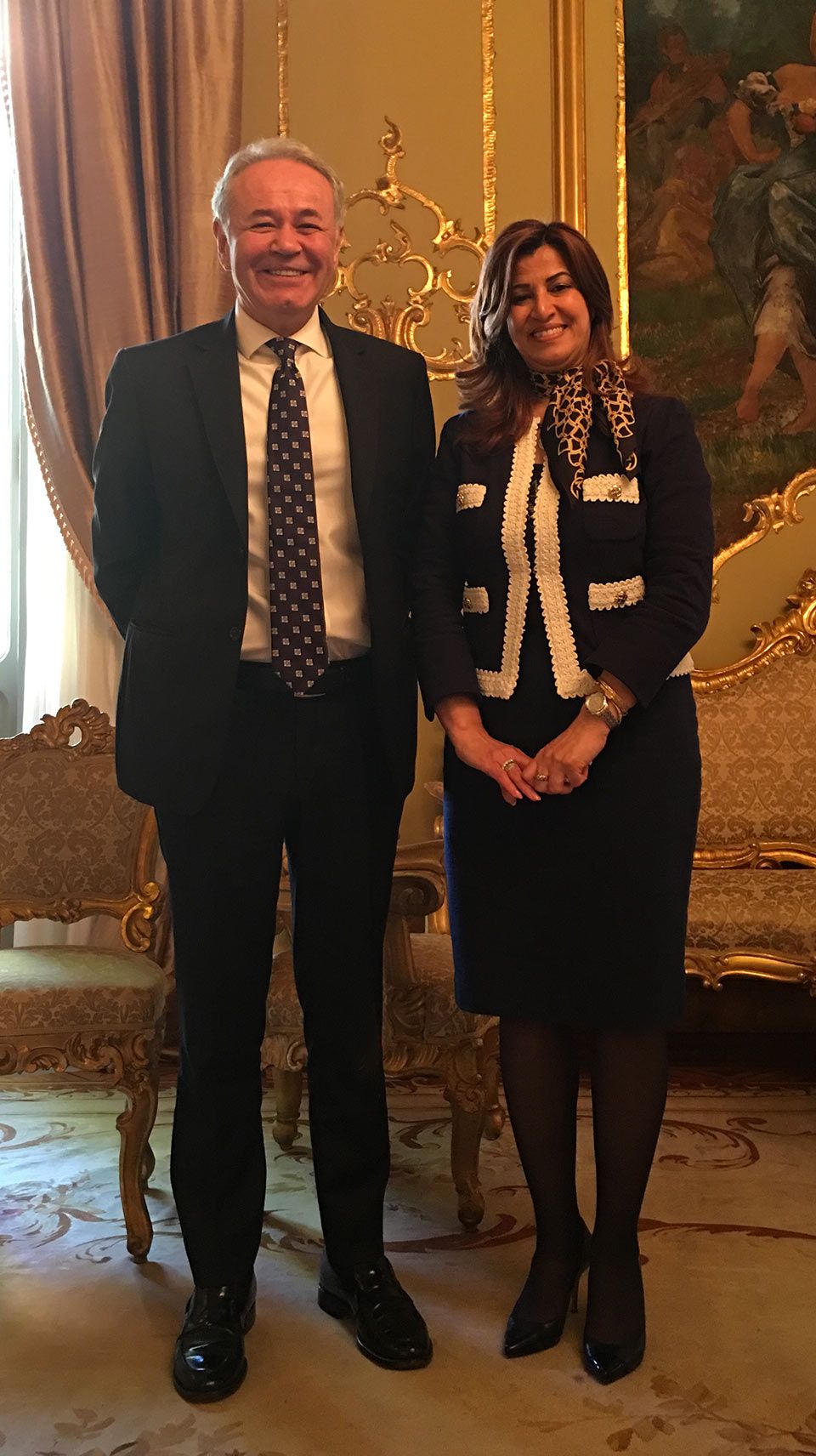 Dr. Kader meets with the Ambassador of the Republic of Türkiye to Italy