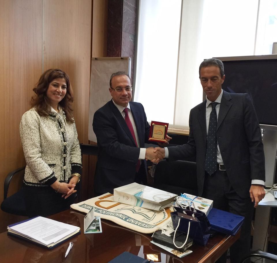 Signing of Memorandum of Understanding between the University of Duhok and the Polytechnic of Turin